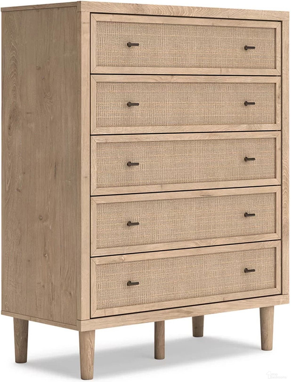 The appearance of Cielden Chest of Drawers In Two-tone designed by Signature Design by Ashley in the modern / contemporary interior design. This two-tone piece of furniture was selected by 1StopBedrooms from Cielden Collection to add a touch of cosiness and style into your home. Sku: B1199-345. Material: Wood.