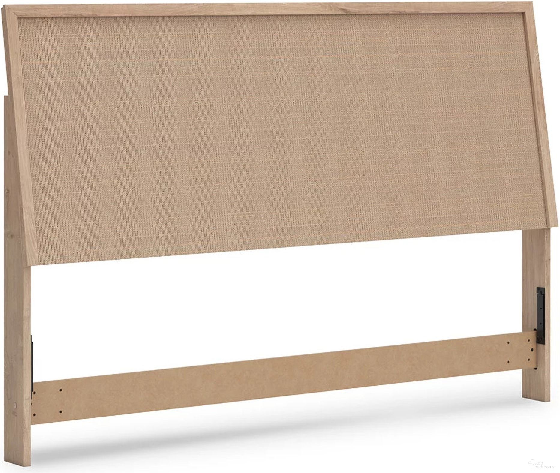 The appearance of Cielden King Panel Headboard In Two-tone designed by Signature Design by Ashley in the modern / contemporary interior design. This two-tone piece of furniture  was selected by 1StopBedrooms from Cielden Collection to add a touch of cosiness and style into your home. Sku: B1199-58. Material: Wood. Bed Size: King.