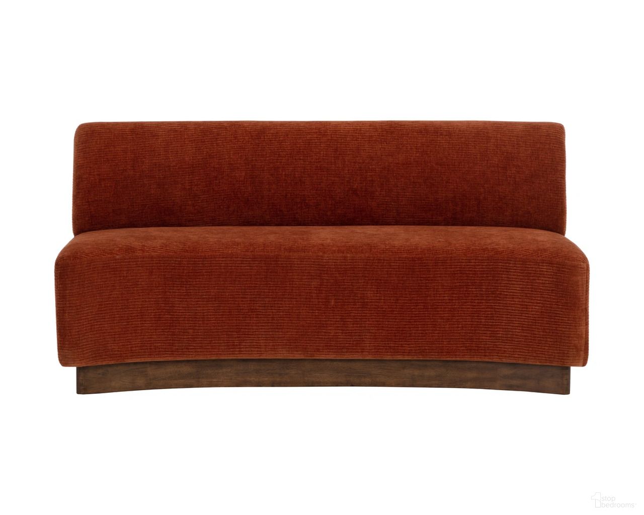 Cinder Banquette In Opera Spice