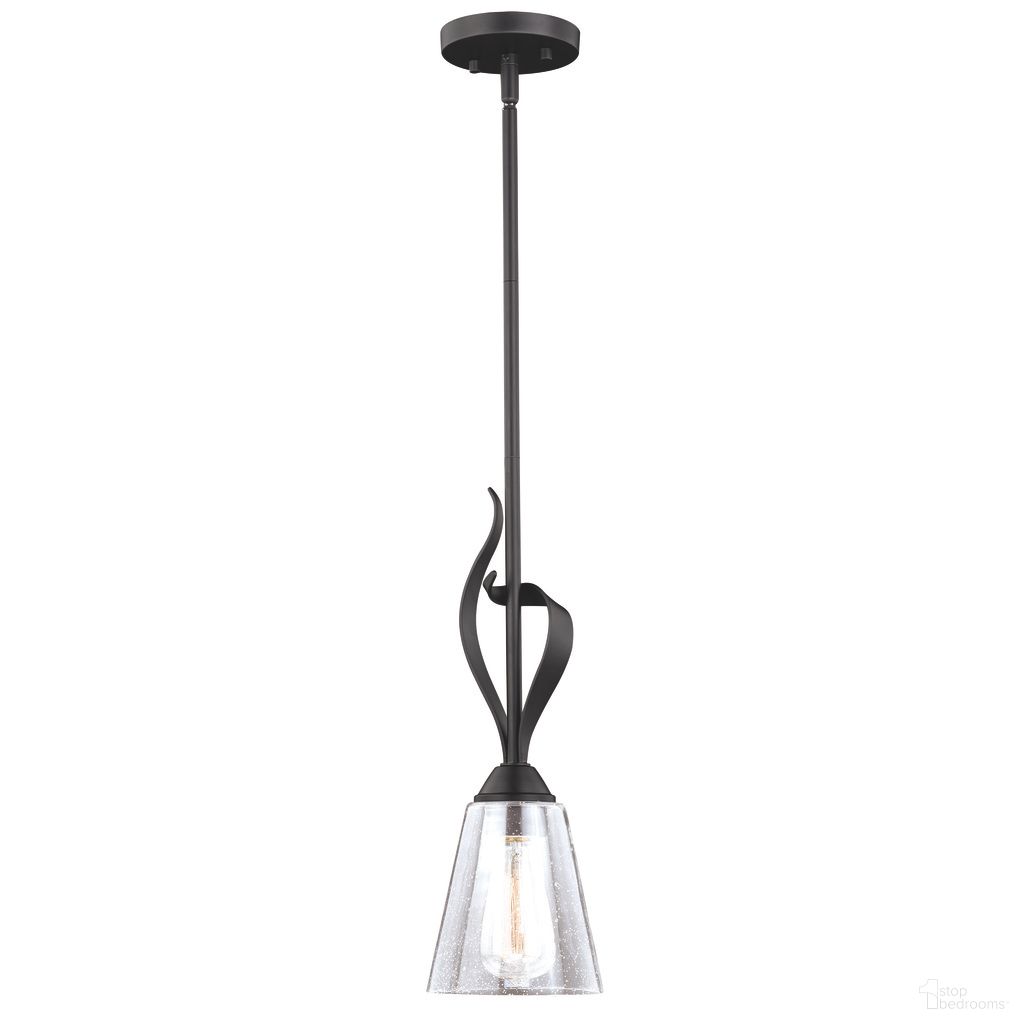The appearance of Cinta 5.75 Inch Mini pendant In Oil Rubbed Bronze designed by Vaxcel in the transitional interior design. This oil rubbed bronze piece of furniture was selected by 1StopBedrooms from Cinta Collection to add a touch of cosiness and style into your home. Sku: P0236. Material: Steel.