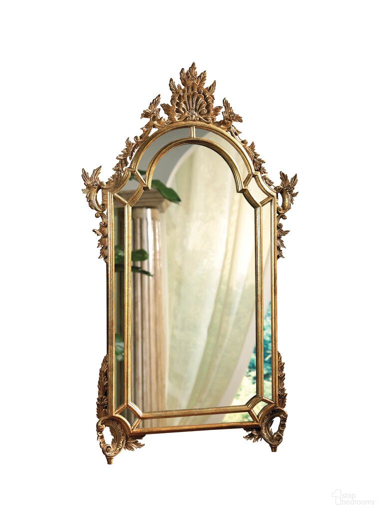 The appearance of Cipriani Mirror In Gold designed by Maitland-Smith in the modern / contemporary interior design. This gold piece of furniture was selected by 1StopBedrooms from Maitland Smith Collection to add a touch of cosiness and style into your home. Sku: 8100-21. Material: Mirror.