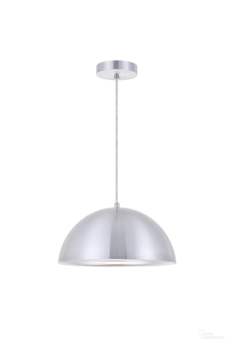 Circa 1 Light Burnished Nickel Pendant LDPD2040BN
