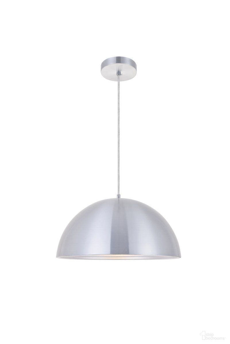 Circa 1 Light Burnished Nickel Pendant LDPD2042BN