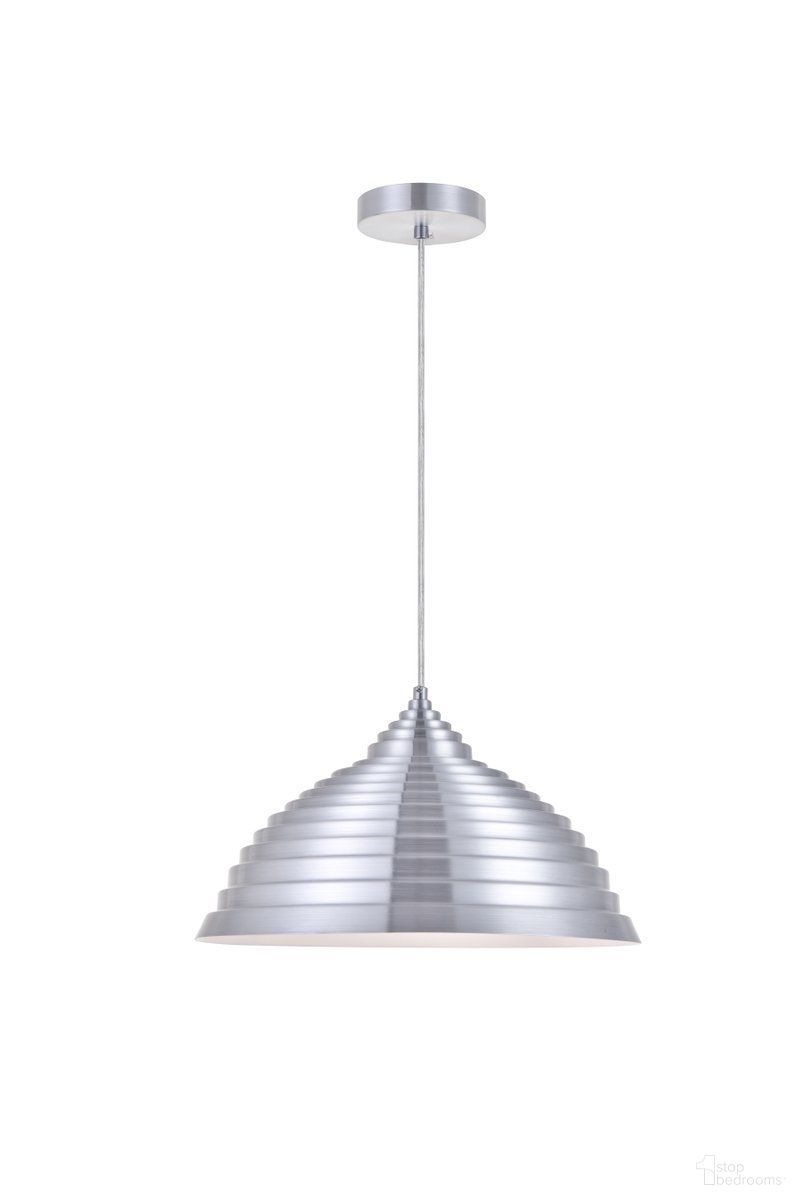 Circa 1 Light Burnished Nickel Pendant LDPD2044BN