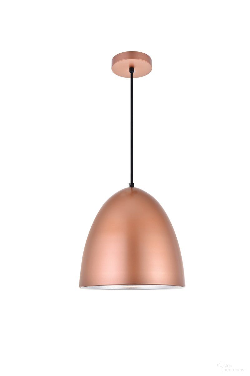 Circa 1 Light Honey Gold Pendant LDPD2038HG