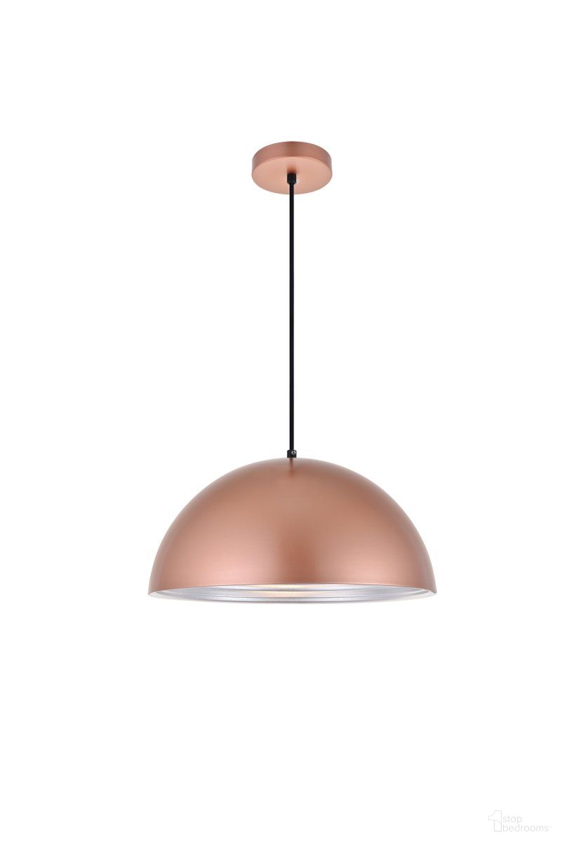 Circa 1 Light Honey Gold Pendant LDPD2042HG