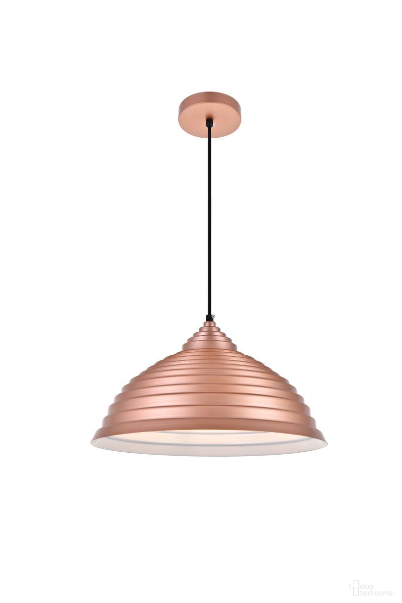 Circa 1 Light Honey Gold Pendant LDPD2044HG