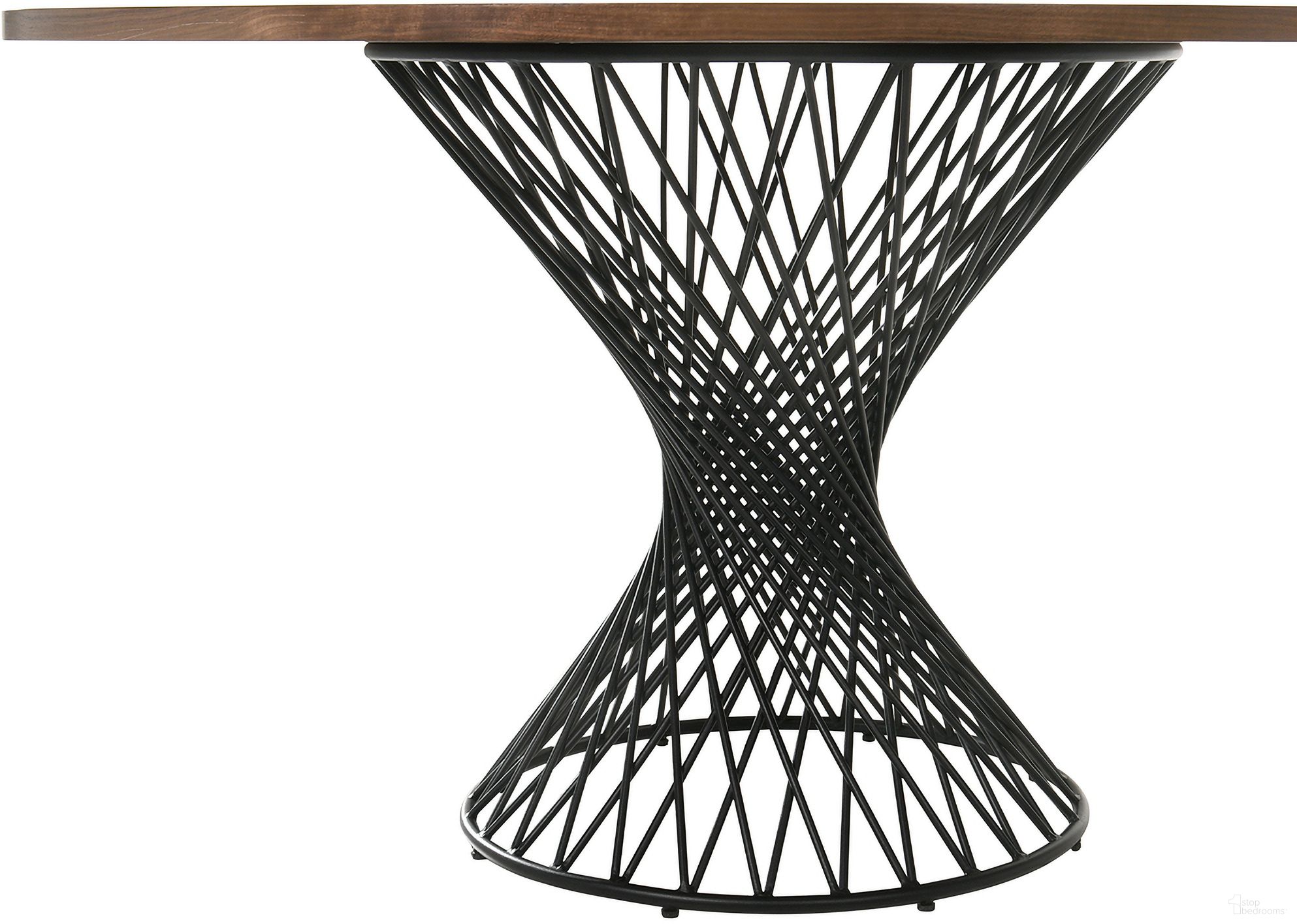 Armen Living Cirque Pedestal Dining Table - Thumbnail 2