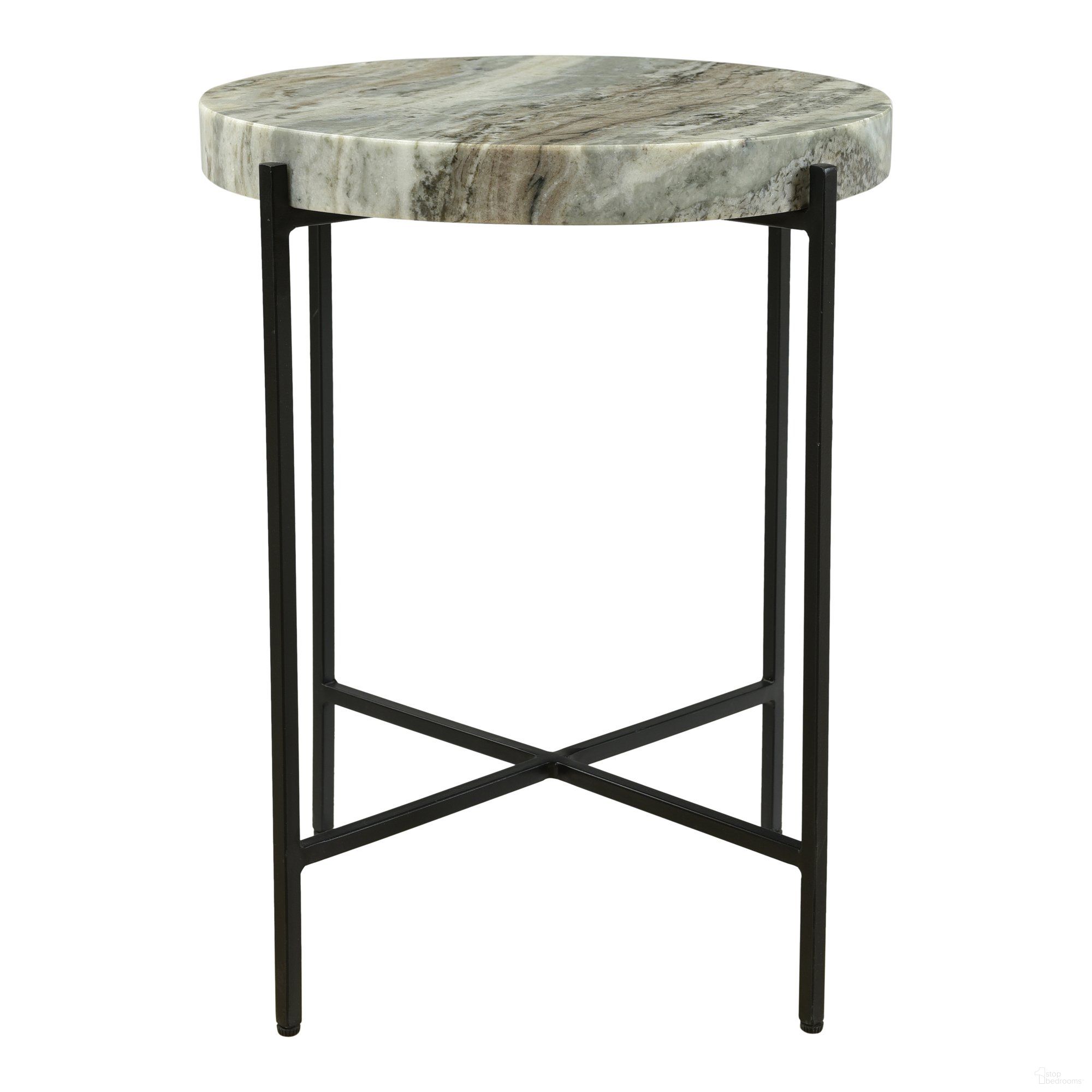 The appearance of Cirque Light Brown Marble Accent Table designed by Moes Home in the modern / contemporary interior design. This brown piece of furniture  was selected by 1StopBedrooms from Cirque Collection to add a touch of cosiness and style into your home. Sku: IK-1010-21. Material: Stone.