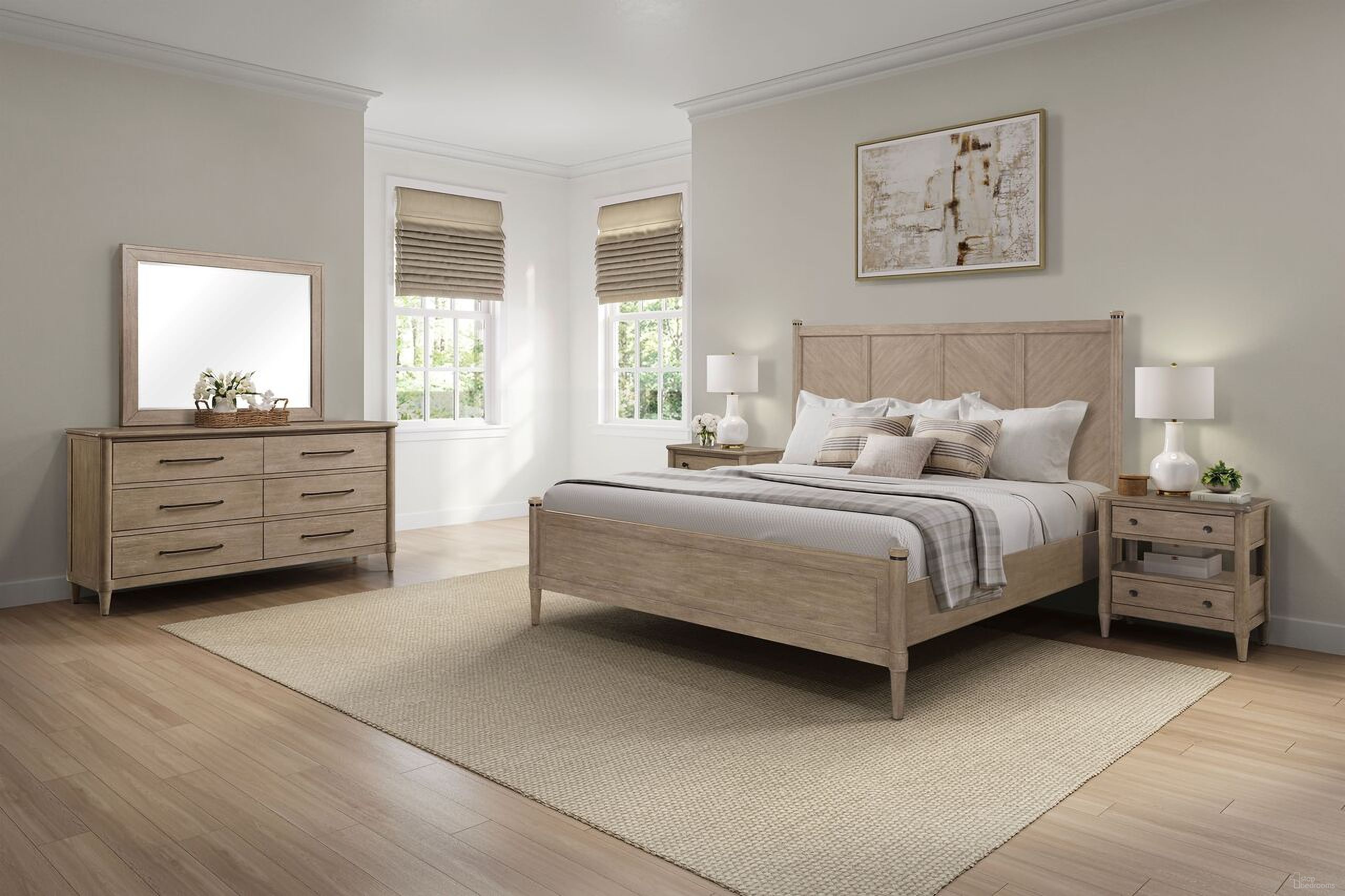The appearance of Wilmington Lo-Post Bedroom Set In Sand designed by Bernell in the transitional interior design. This sand piece of furniture was selected by 1StopBedrooms from Wilmington Collection to add a touch of cosiness and style into your home. Sku: 338-109;338-122. Bed Size: Queen. Material: Rubberwood.