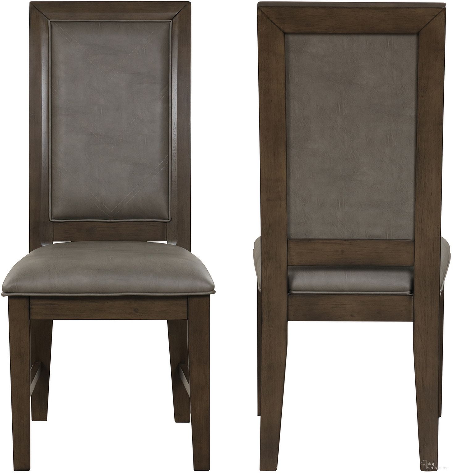 The appearance of Cityscape Dining Chair Set of 2 In Walnut designed by New Classic in the modern / contemporary interior design. This walnut piece of furniture was selected by 1StopBedrooms from Cityscape Collection to add a touch of cosiness and style into your home. Sku: D4212-20. Material: Wood. Chair Type: Side Chair.