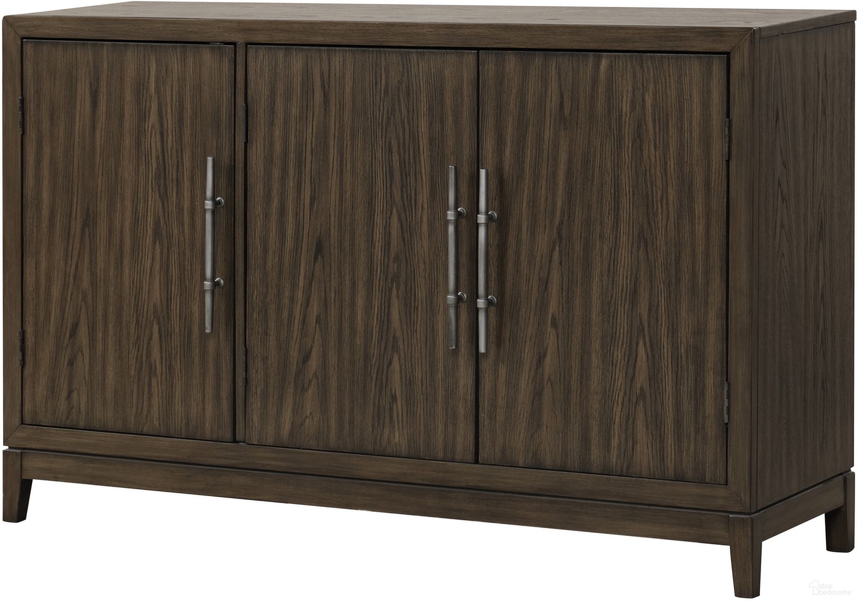 The appearance of Cityscape Server In Walnut designed by New Classic in the modern / contemporary interior design. This walnut piece of furniture was selected by 1StopBedrooms from Cityscape Collection to add a touch of cosiness and style into your home. Sku: D4212-30. Material: Wood.