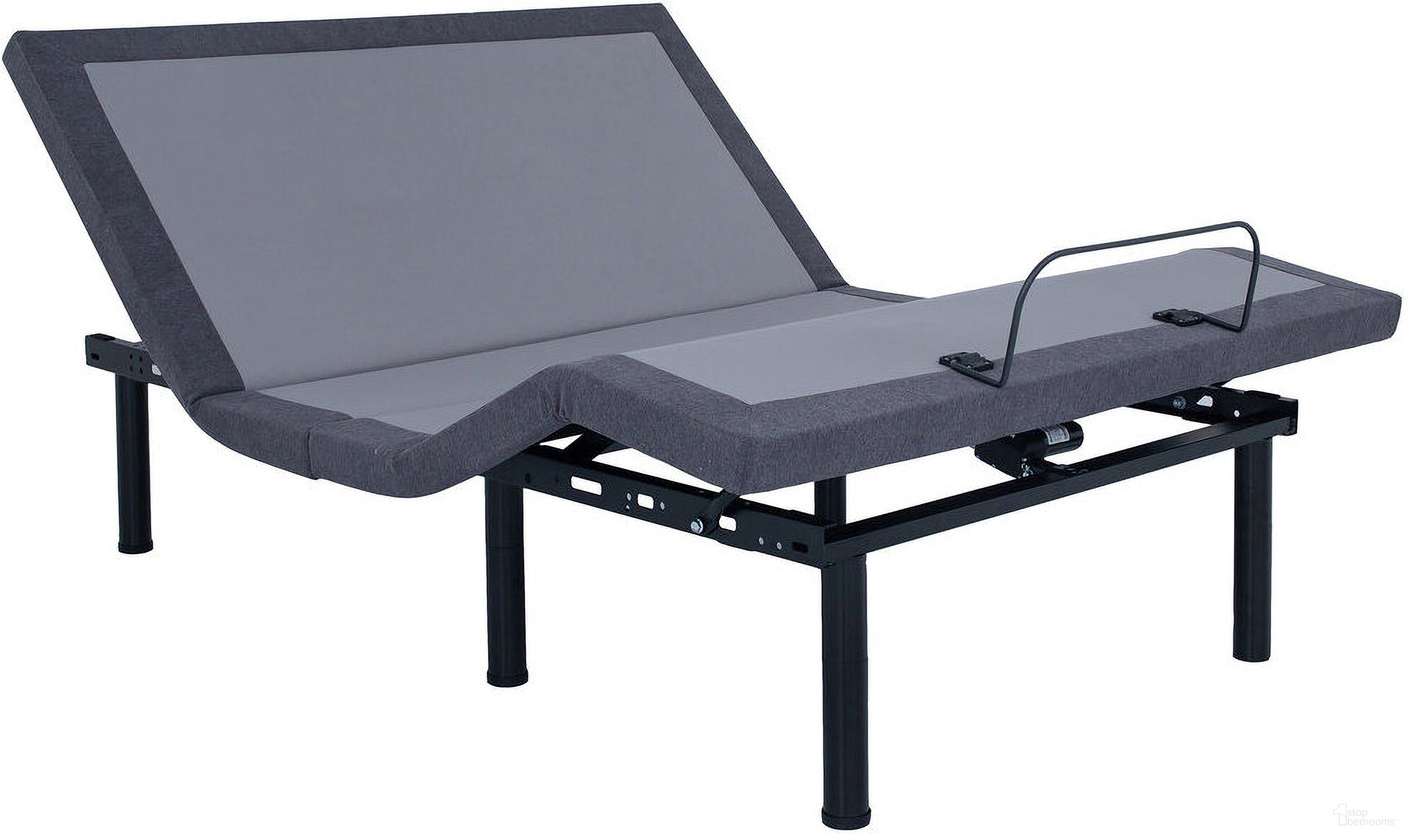 The appearance of Clara California King Adjustable Bed Base Grey and Black designed by Coaster in the modern / contemporary interior design. This black piece of furniture  was selected by 1StopBedrooms from Clara Collection to add a touch of cosiness and style into your home. Sku: 350131KW. Material: Metal. Bed Size: California King.