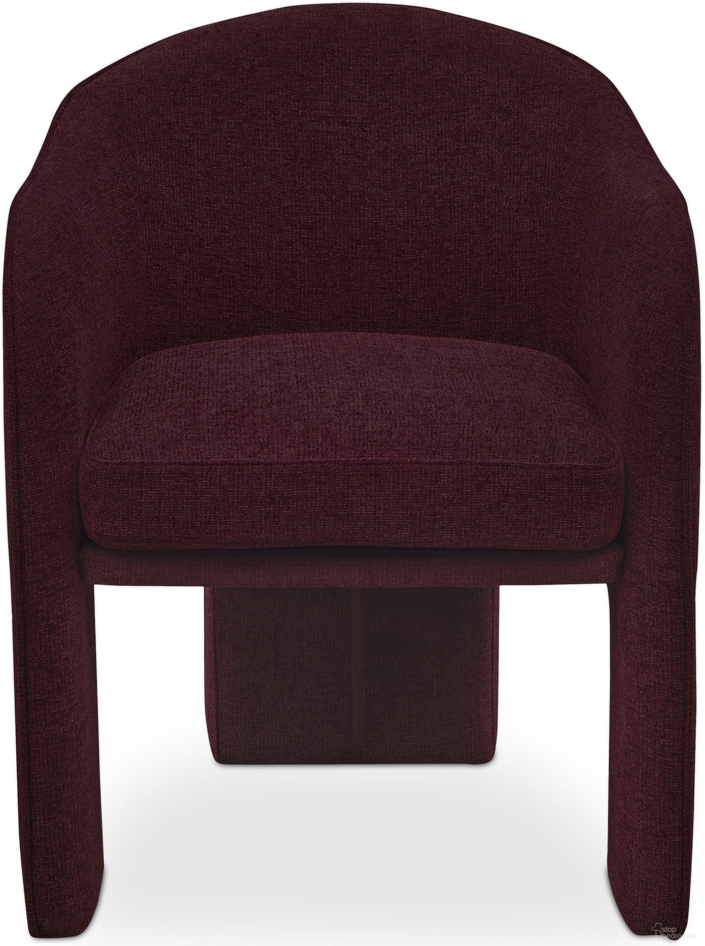 Clara Dining Chair In Plum