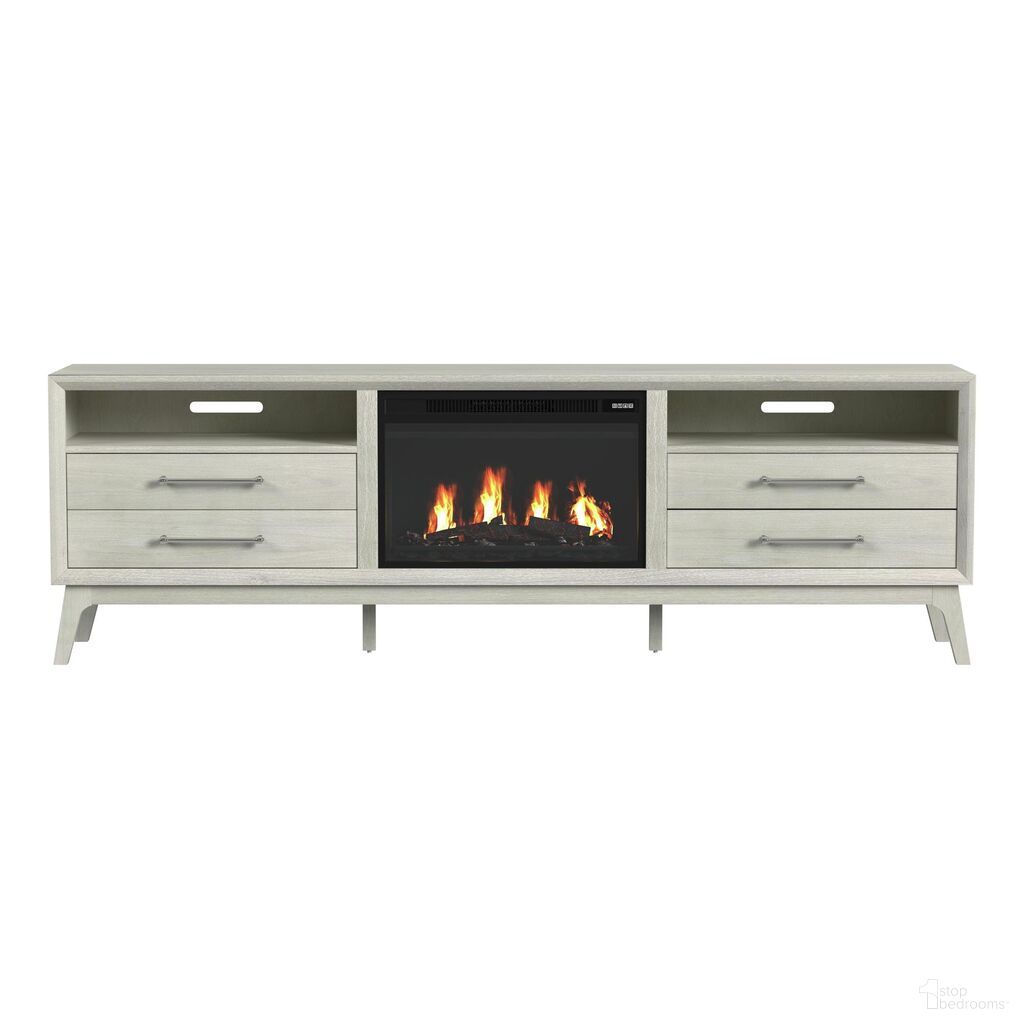 The appearance of Clare 82 Inch TV Console with Fireplace Insert In Almond designed by Picket House in the transitional interior design. This almond piece of furniture was selected by 1StopBedrooms from Clare Collection to add a touch of cosiness and style into your home. Sku: LA-13000-6-TV3;LA-18020-8-23FP. Material: Paper.