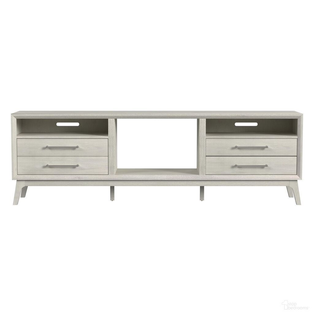 The appearance of Clare 82 Inch TV Console without Fireplace Insert In Almond designed by Picket House in the transitional interior design. This almond piece of furniture  was selected by 1StopBedrooms from Clare Collection to add a touch of cosiness and style into your home. Sku: LA-13000-6-TV3. Material: Paper.