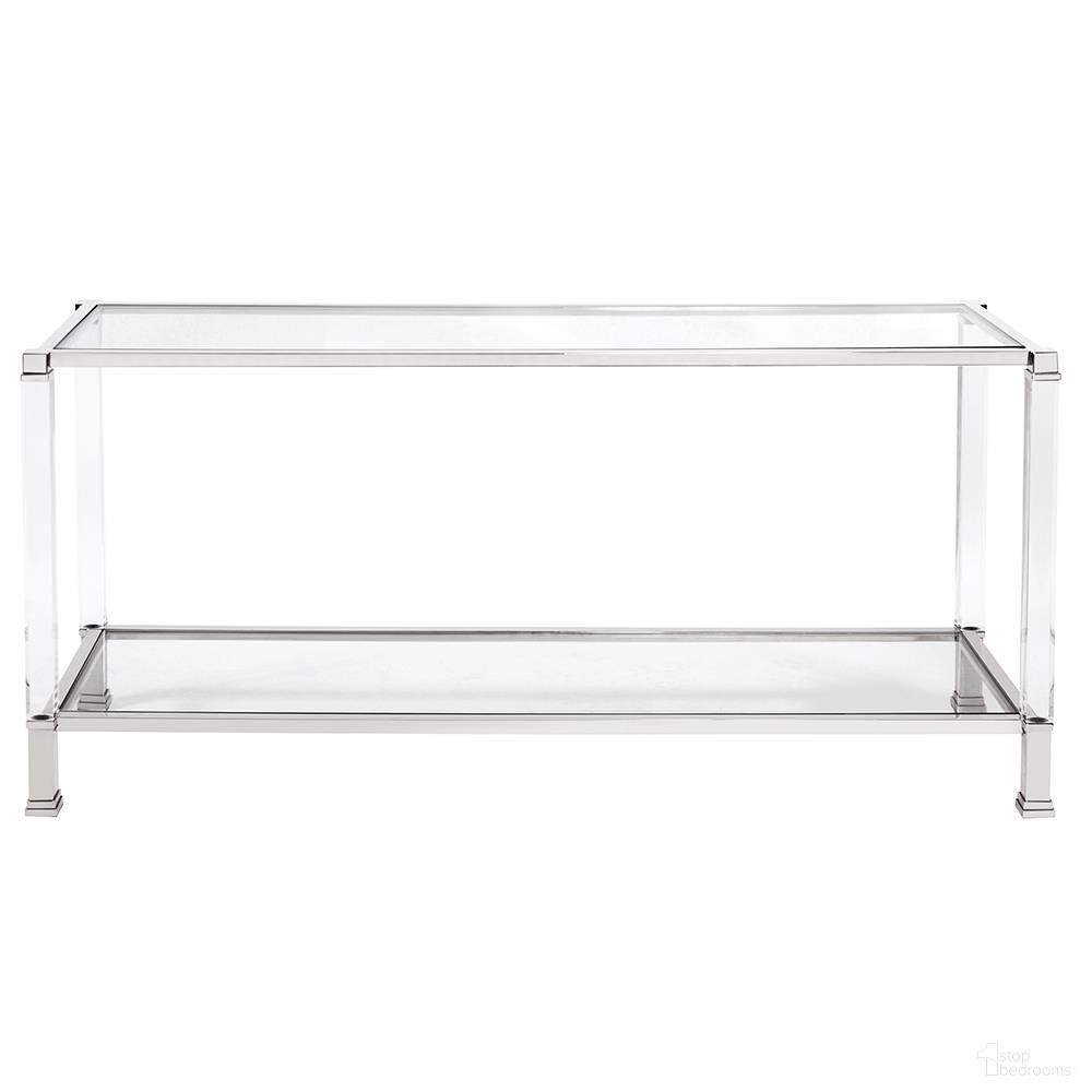 Clare Console Table In Silver
