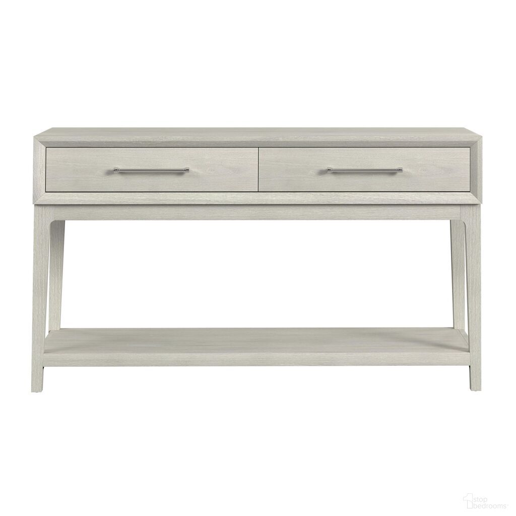 The appearance of Clare Sofa Table In Almond designed by Picket House in the transitional interior design. This almond piece of furniture was selected by 1StopBedrooms from Clare Collection to add a touch of cosiness and style into your home. Sku: T-13000-6-ST. Material: Paper.