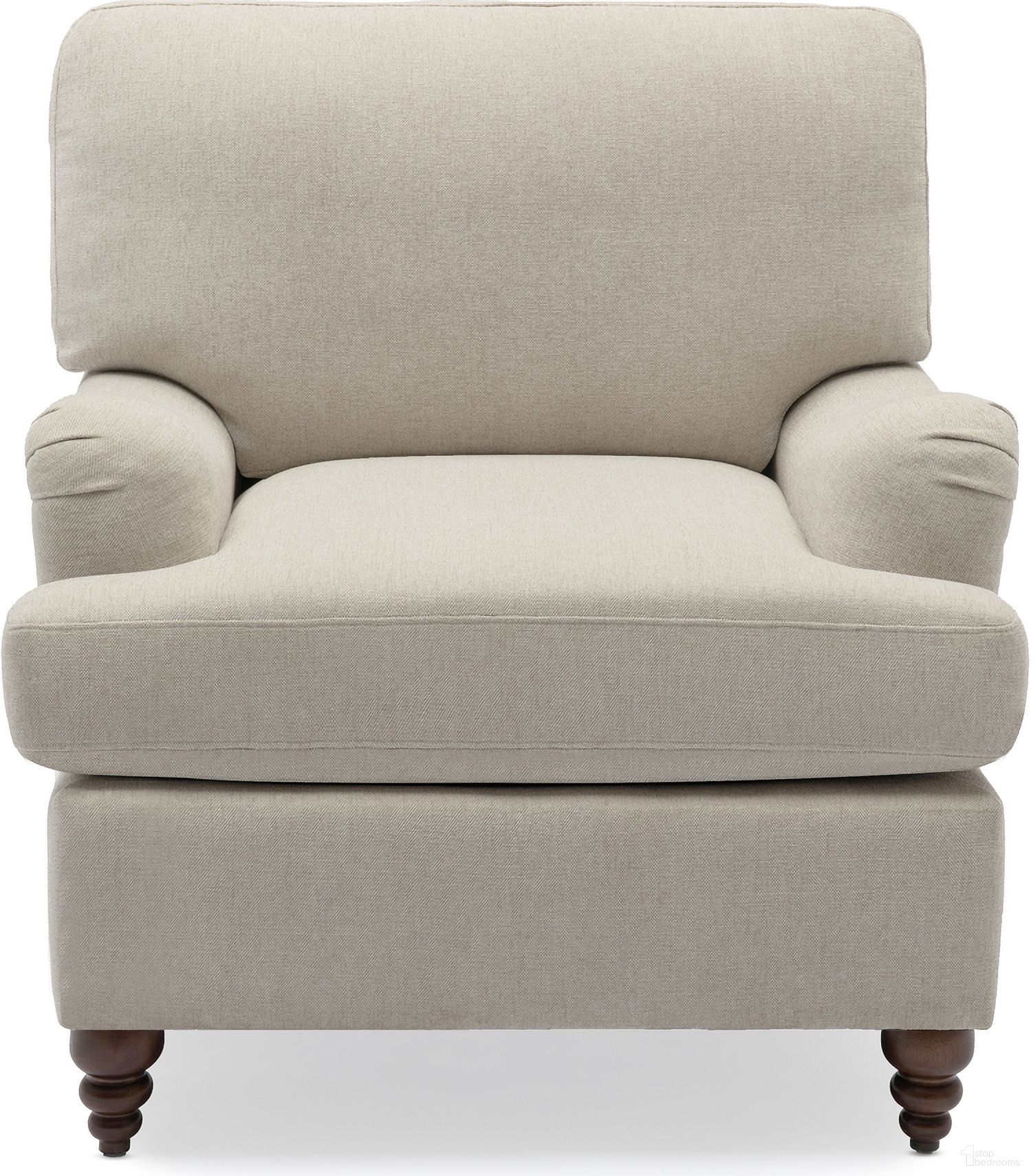 The appearance of Clarendon Arm Chair In Oat designed by Comfort Pointe in the traditional interior design. This oat piece of furniture was selected by 1StopBedrooms from Clarendon Collection to add a touch of cosiness and style into your home. Sku: 8040-07. Material: Plywood.