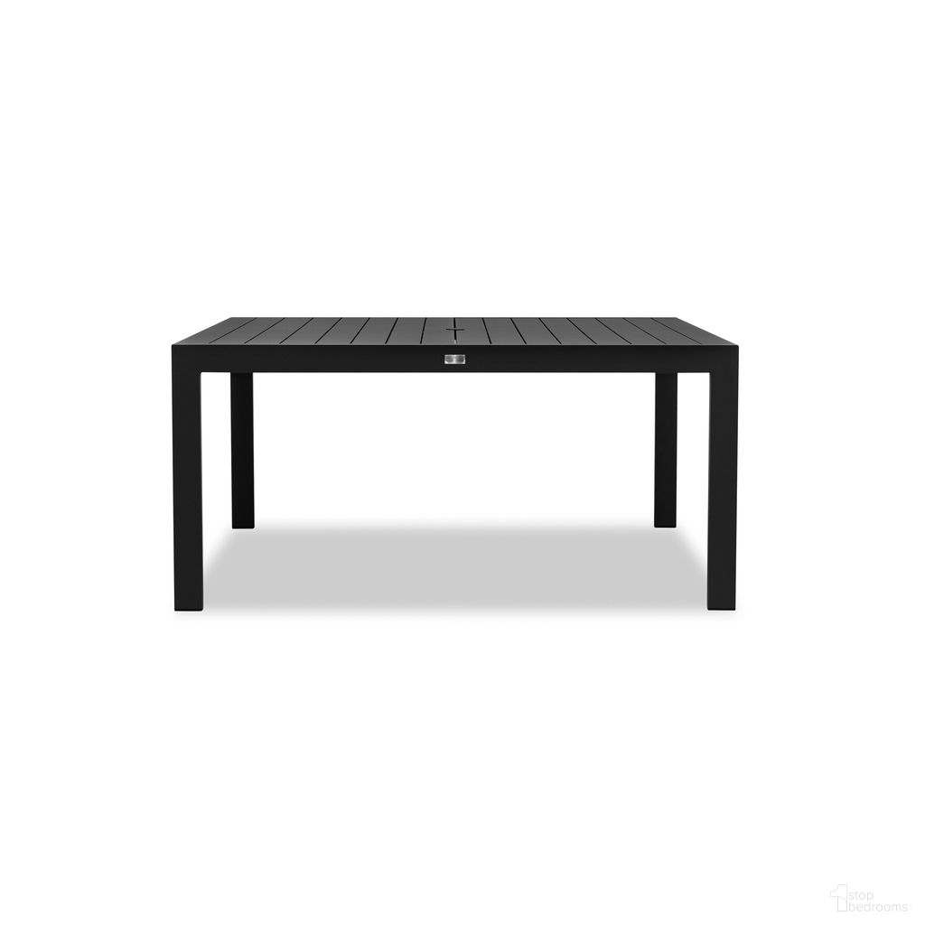 The appearance of Classic Aluminum 63 Inch Square Dining Table In Black designed by Harmonia Living in the modern / contemporary interior design. This black piece of furniture was selected by 1StopBedrooms from Classic Aluminum Collection to add a touch of cosiness and style into your home. Sku: CSAL-BK-8SQDT. Table Base Style: Legs. Table Top Shape: Square. Material: Aluminum. Size: 63".