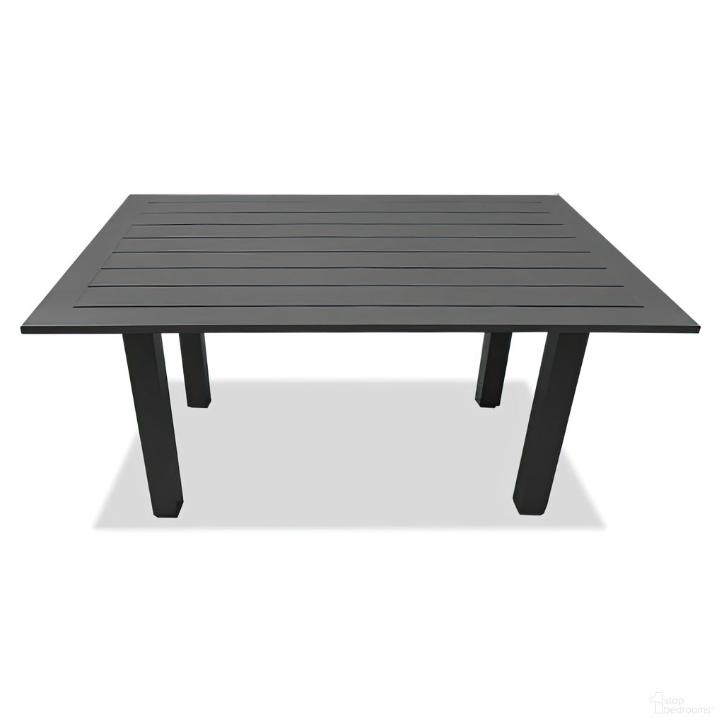 The appearance of Classic Aluminum Rectangular Chat Table In Slate designed by Harmonia Living in the modern / contemporary interior design. This slate piece of furniture  was selected by 1StopBedrooms from Classic Aluminum Collection to add a touch of cosiness and style into your home. Sku: HL-CSAL-SL-RCCHAT. Material: Aluminum.