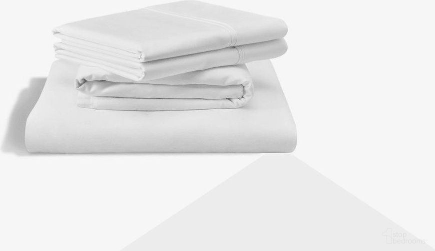 Classic Cotton King Sheet Set In White