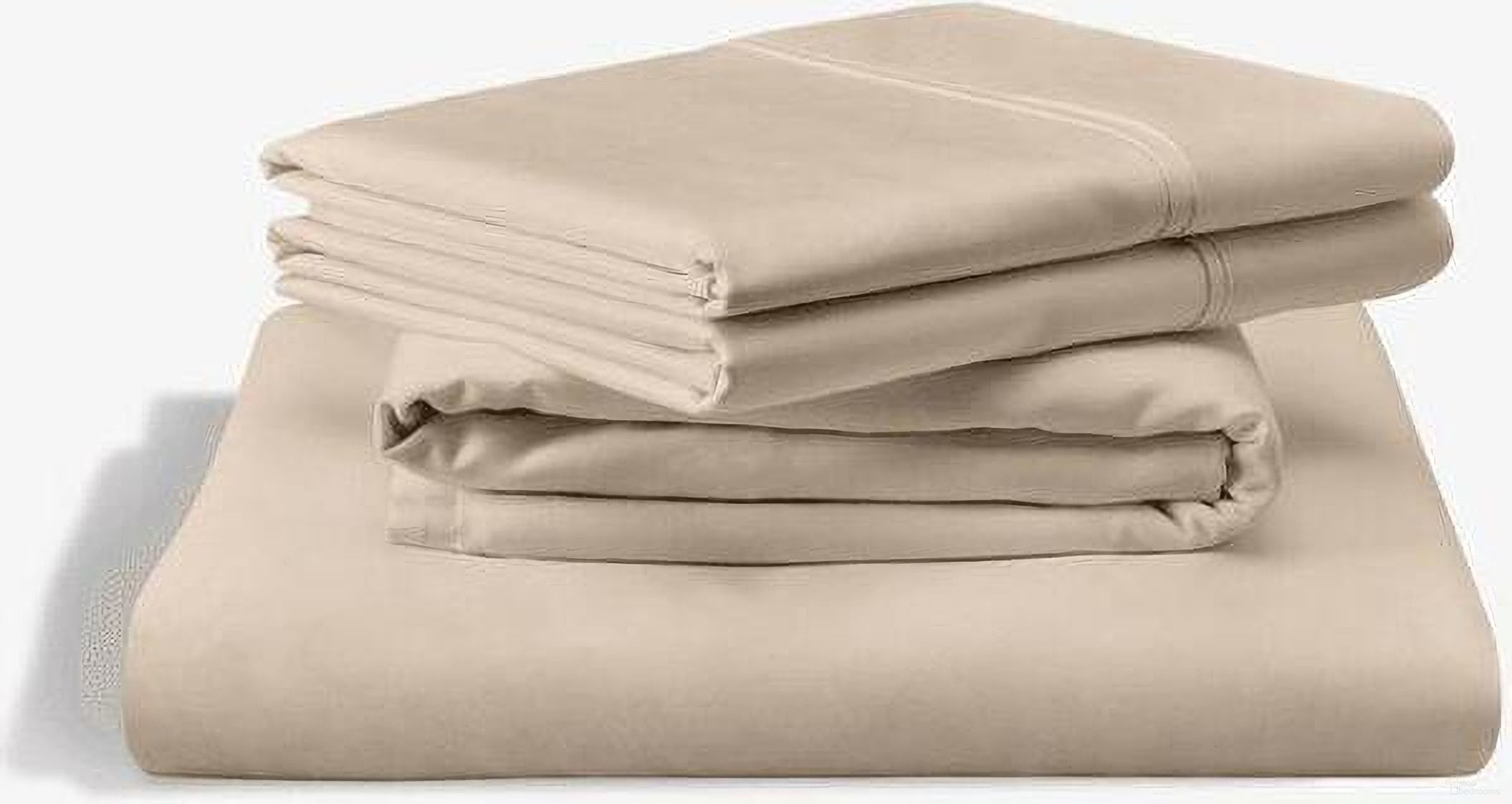 Classic Cotton Queen Sheet Set In Sandstone