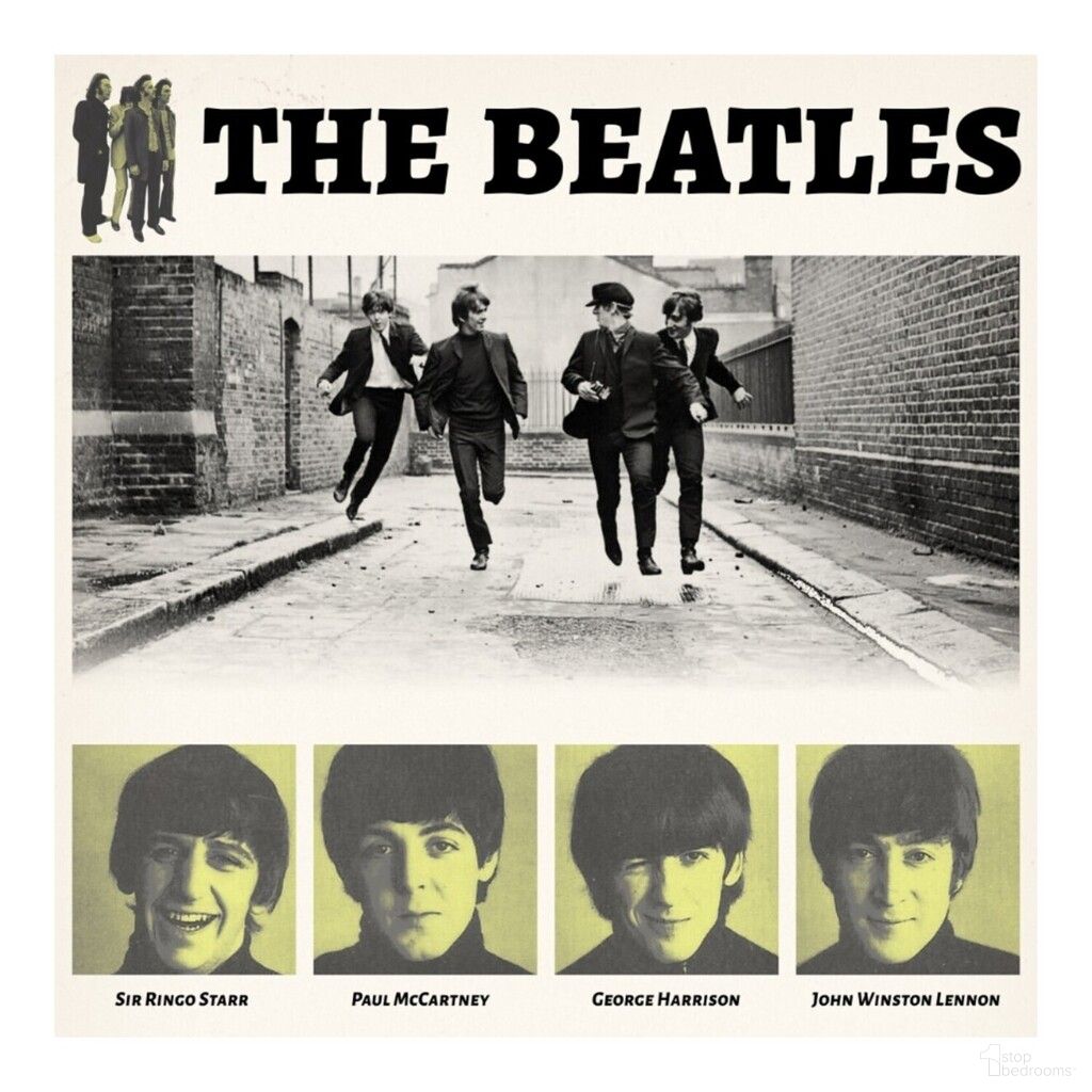 Classic Legendary Band Street Crossing Gloss Canvas Wall Art In Multi