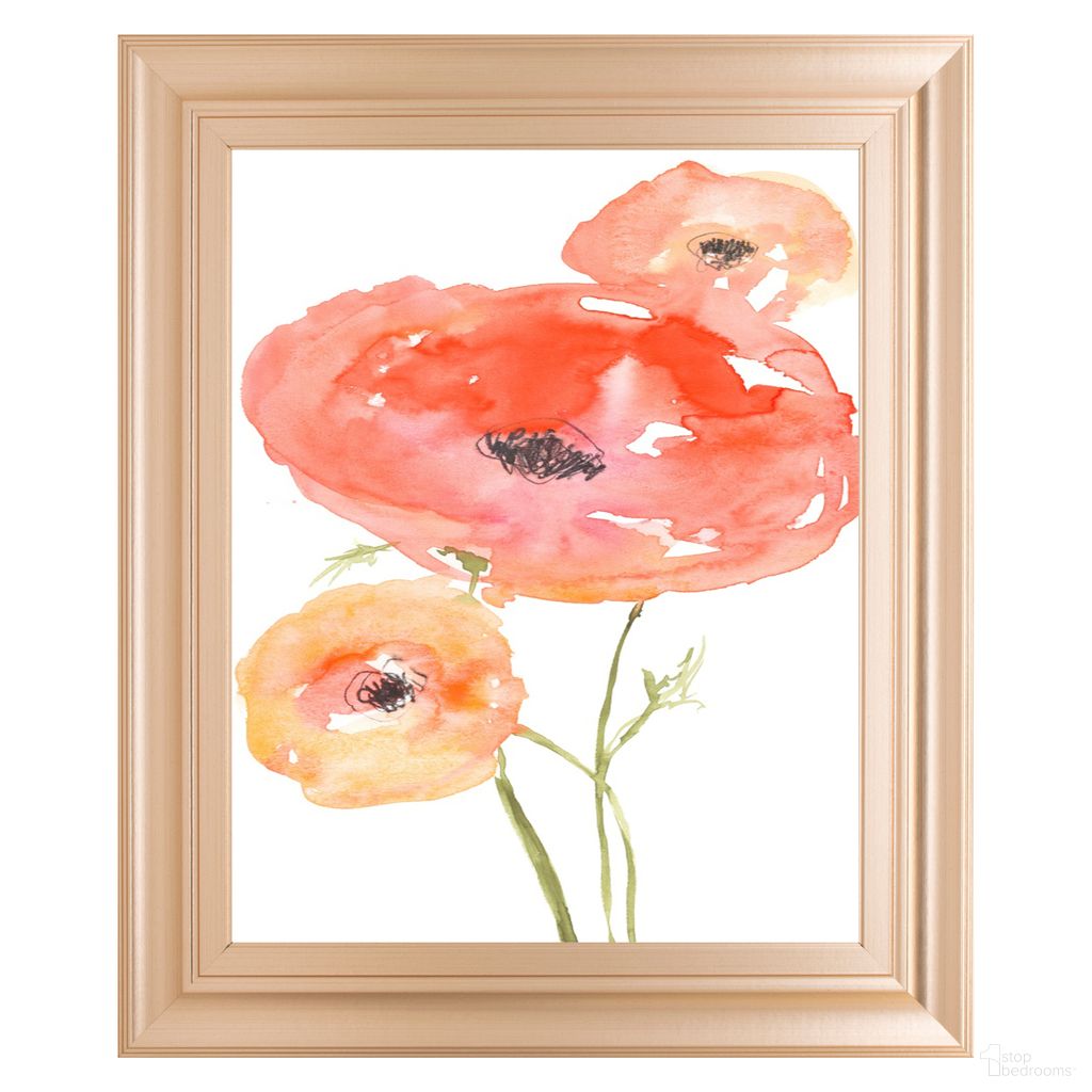 Classy Art Coral Bloom Wall Art In Multi