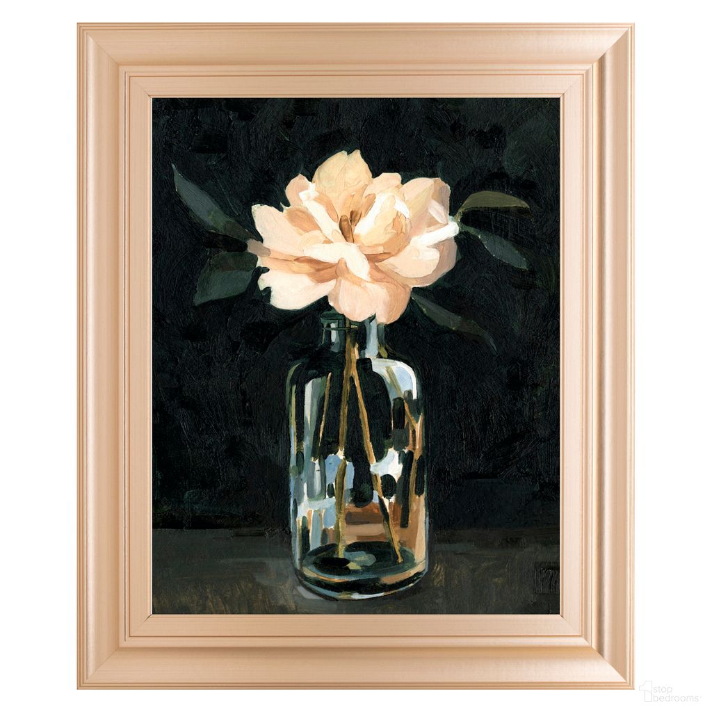 Classy Art Dark Rose Still Life Wall Art In Multi