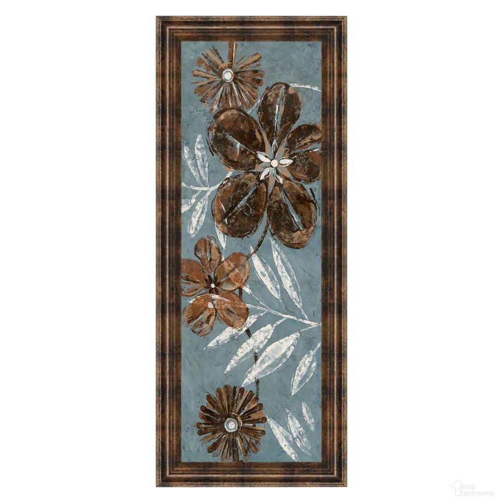 Classy Art Denim Garden II Wall Art In Multi