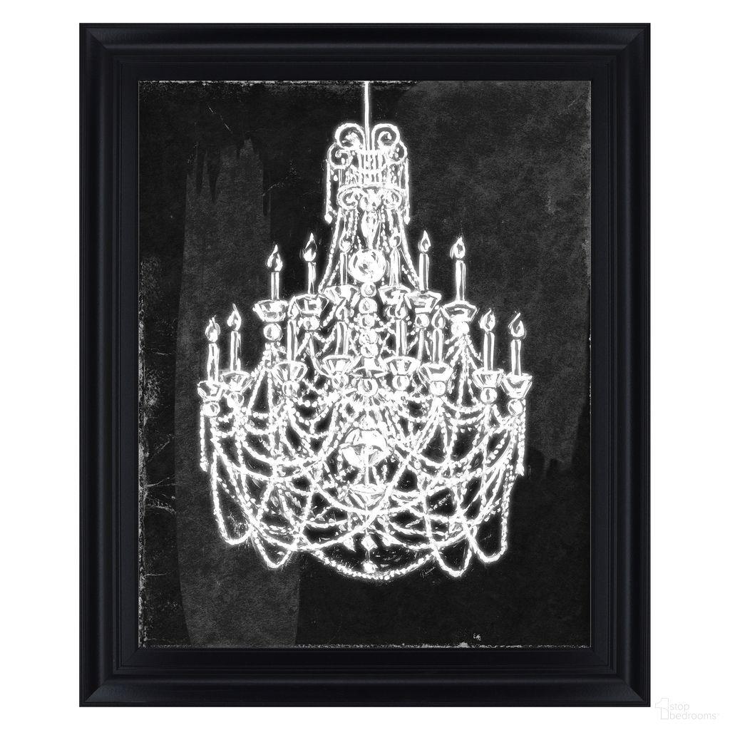 The appearance of Classy Art Elegant Chandelier Wall Art - No Mat In Black and White designed by Classy Living in the modern / contemporary interior design. This black/white piece of furniture was selected by 1StopBedrooms from Classy Art Collection to add a touch of cosiness and style into your home. Sku: 6041. Material: MDF.
