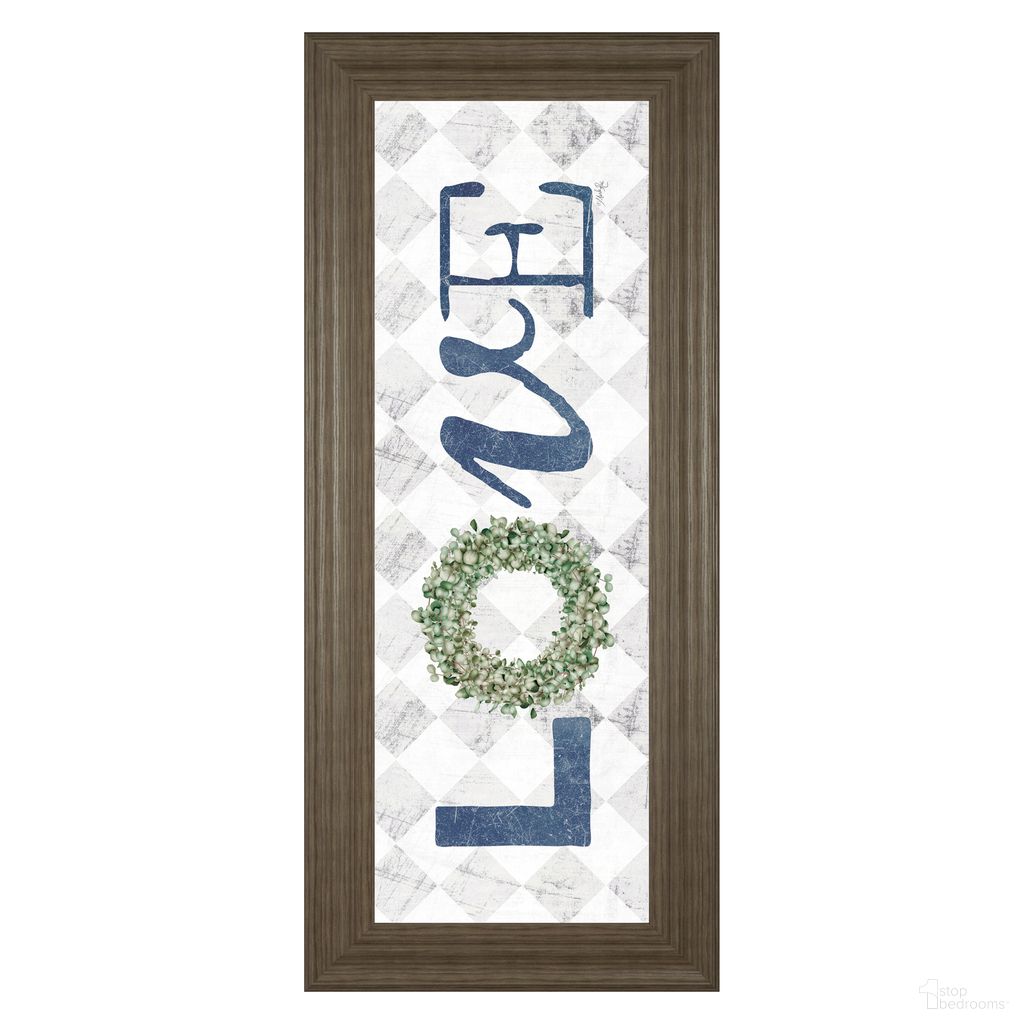 Classy Art Eucalyptus Love Wall Art In Multi