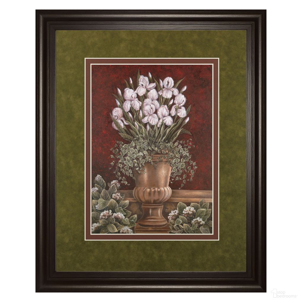The appearance of Classy Art Irises in Urn Wall Art - Double Mat In Multi designed by Classy Living in the modern / contemporary interior design. This multi piece of furniture was selected by 1StopBedrooms from Classy Art Collection to add a touch of cosiness and style into your home. Sku: DM5124. Material: MDF.