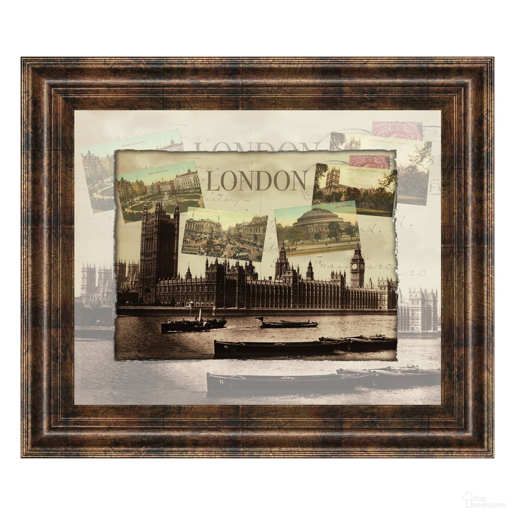 Classy Art London Collage Wall Art In Multi