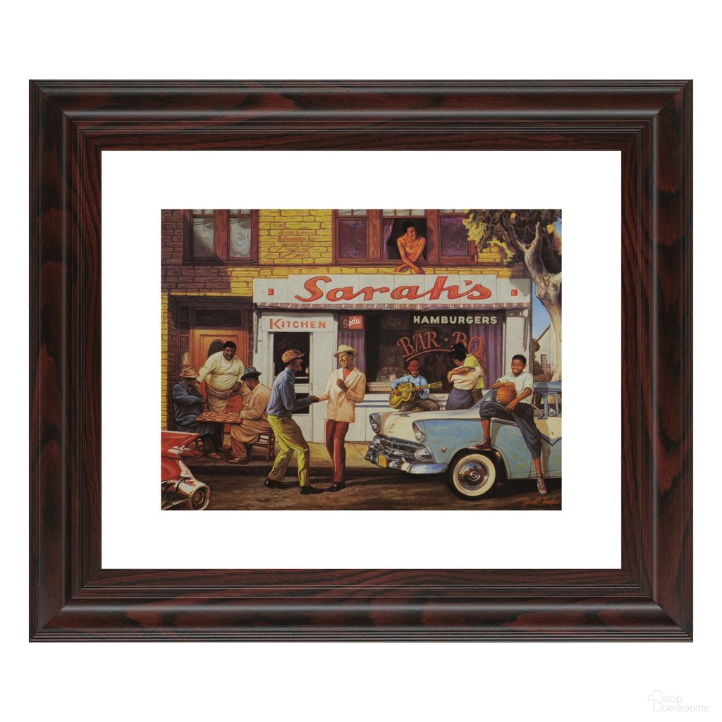 Classy Art Neighborhood Barbecue Wall Art In Multi