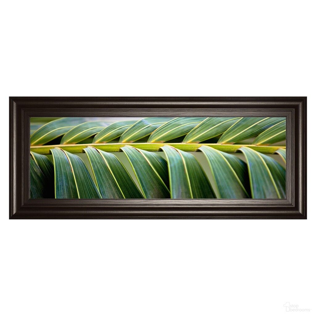 Classy Art Palm Harmony Wall Art In Brown and Green