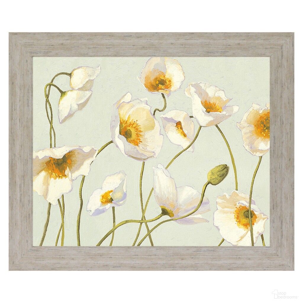 Classy Art Poppies Wall Art - No Mat In Gold