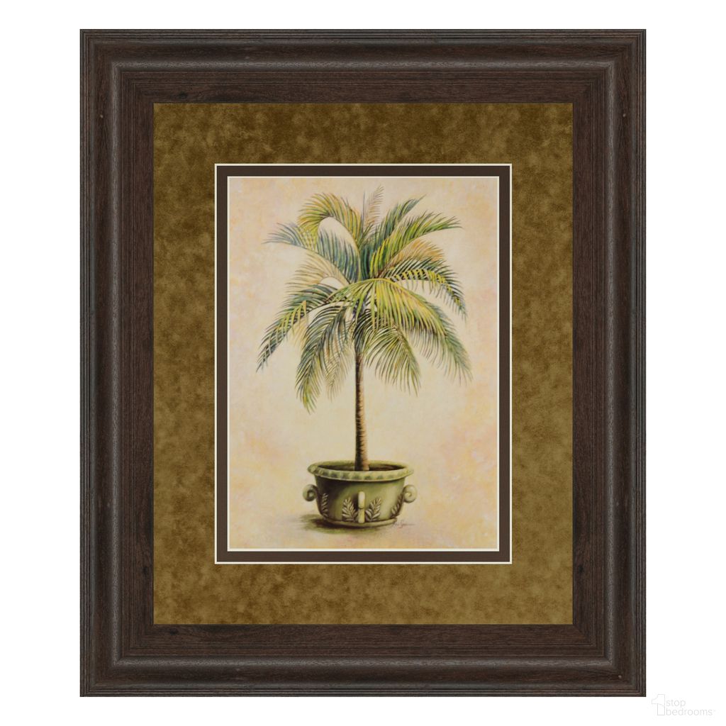 The appearance of Classy Art Potted Palm Wall Art - Double Mat In Multi designed by Classy Living in the transitional interior design. This multi piece of furniture was selected by 1StopBedrooms from Classy Art Collection to add a touch of cosiness and style into your home. Sku: DM2159. Material: MDF.