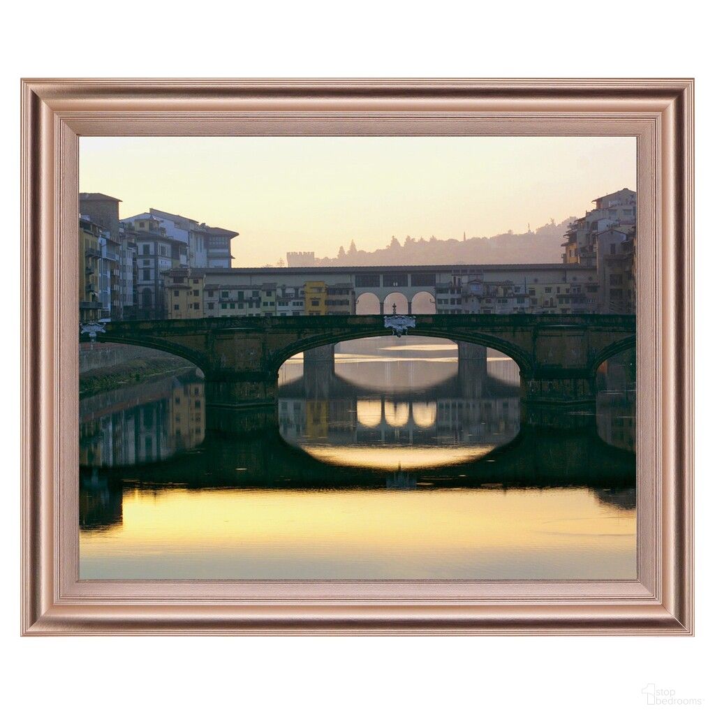 Classy Art Reflection Wall Art - No Mat In Gold