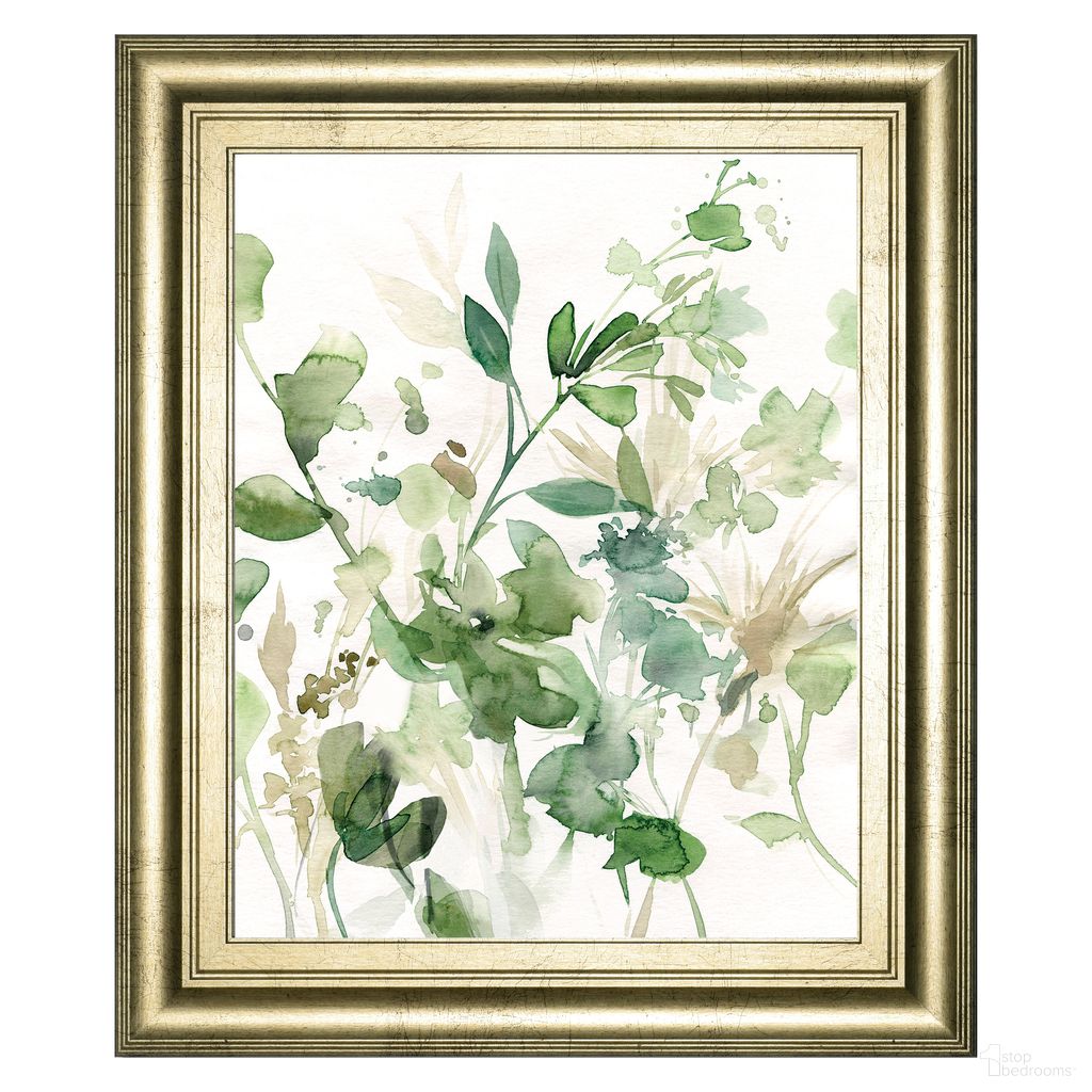 Classy Art Sage Garden I Wall Art In Green and Beige