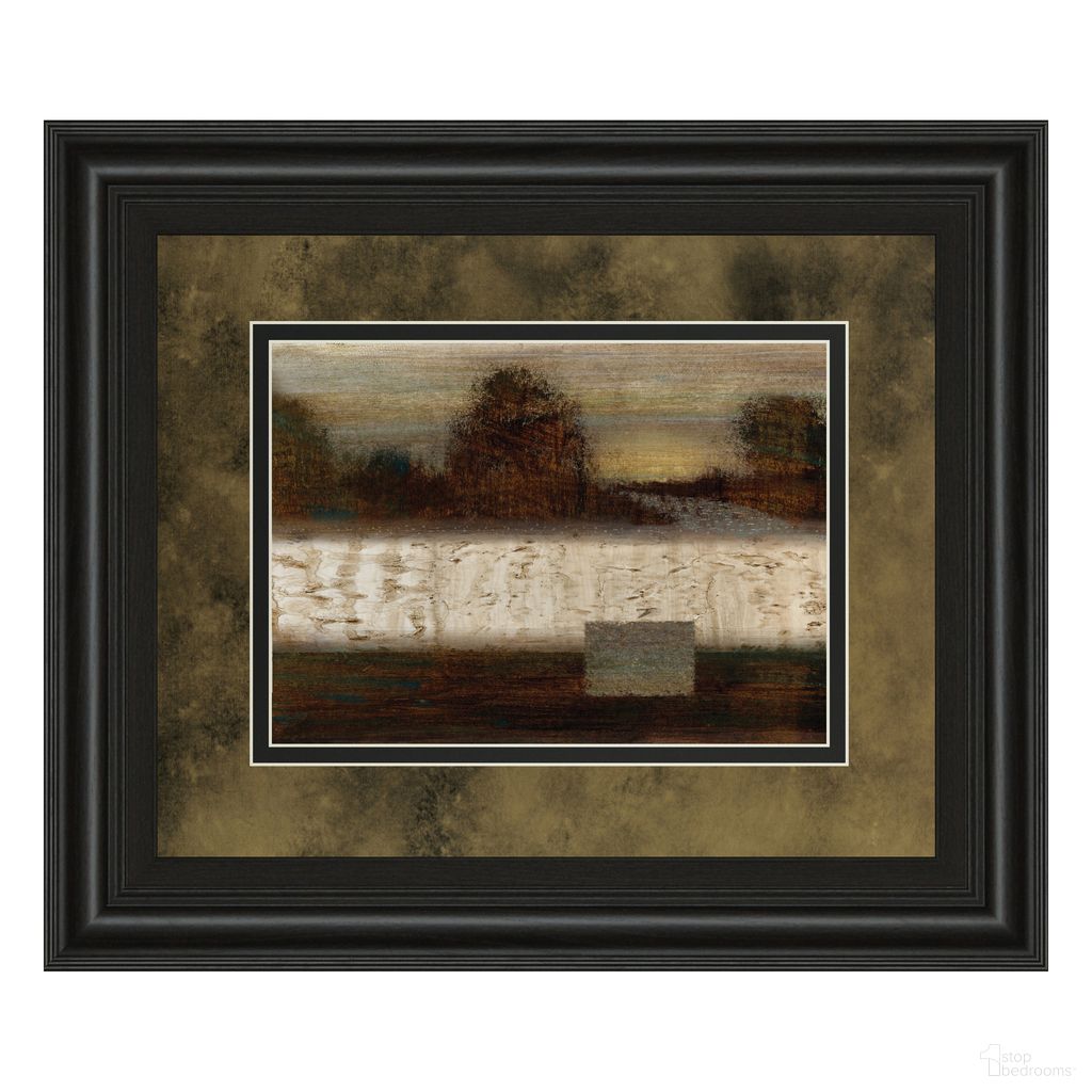 Classy Art Secluded Forest Wall Art - Double Mat In Multi
