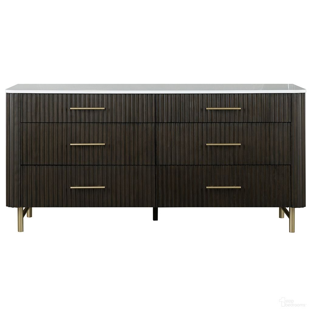 The appearance of Clayten Dresser with Marble Top In Espresso designed by ACME in the modern / contemporary interior design. This espresso piece of furniture was selected by 1StopBedrooms from Clayten Collection to add a touch of cosiness and style into your home. Sku: BD04095. Material: Wood.