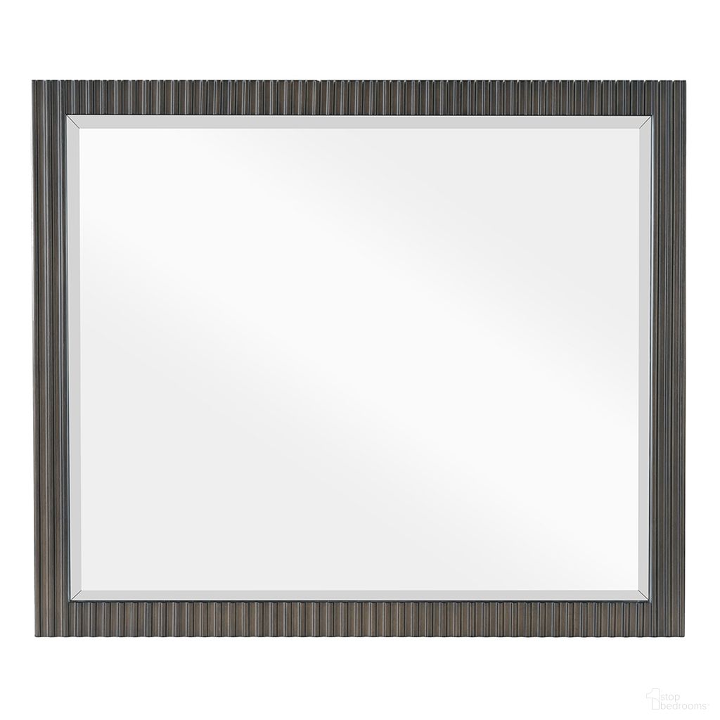 The appearance of Clayten Mirror In Espresso designed by ACME in the modern / contemporary interior design. This espresso piece of furniture  was selected by 1StopBedrooms from Clayten Collection to add a touch of cosiness and style into your home. Sku: BD04094. Material: Wood.