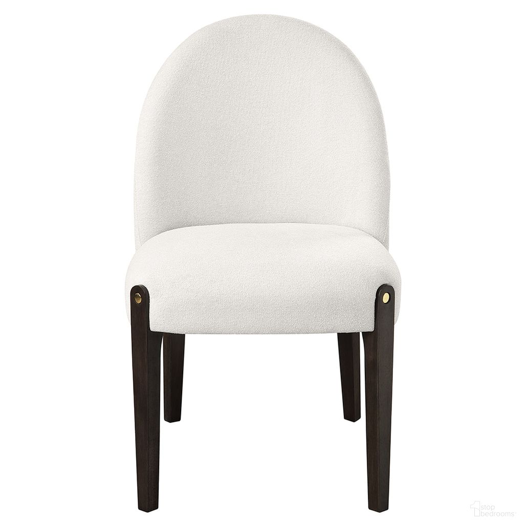 The appearance of Clayten Side Chair Set of 2 In Espresso and Beige designed by ACME in the modern / contemporary interior design. This espresso and beige piece of furniture  was selected by 1StopBedrooms from Clayten Collection to add a touch of cosiness and style into your home. Sku: DN03942. Material: Wood. Chair Type: Side Chair.