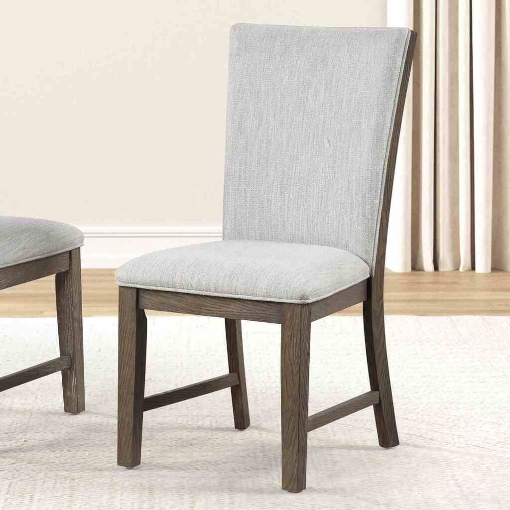 The appearance of Clements Uph Side Chair Set of 2 In Oak designed by Furniture of America in the modern / contemporary interior design. This oak piece of furniture was selected by 1StopBedrooms from Clements Collection to add a touch of cosiness and style into your home. Sku: FM3411AK-SC-2PK. Material: Rubberwood. Chair Type: Side Chair.