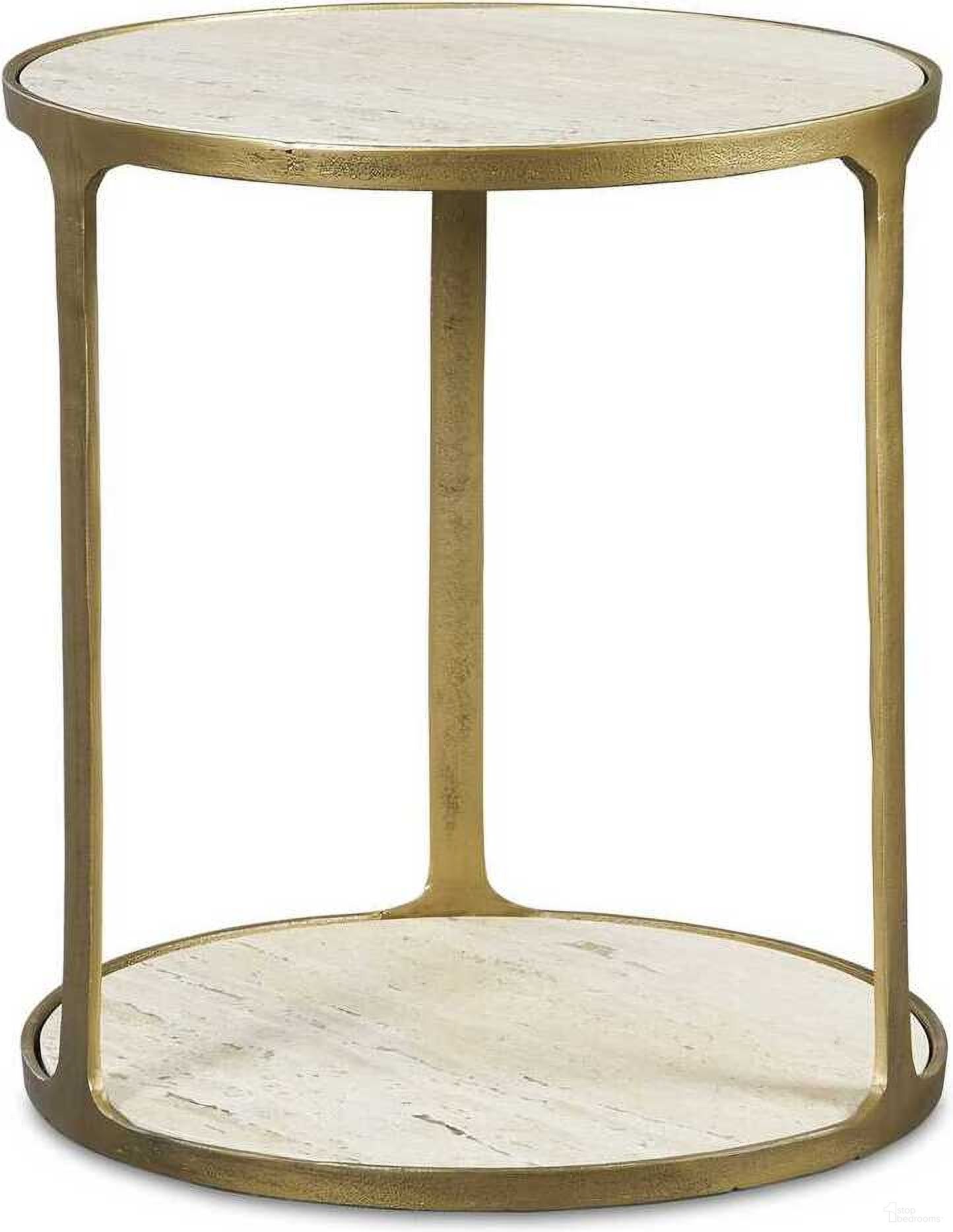 The appearance of Clench Brass Side Table In Gold designed by Uttermost in the modern / contemporary interior design. This gold piece of furniture  was selected by 1StopBedrooms from Clench Collection to add a touch of cosiness and style into your home. Sku: 22968. Material: Stone.