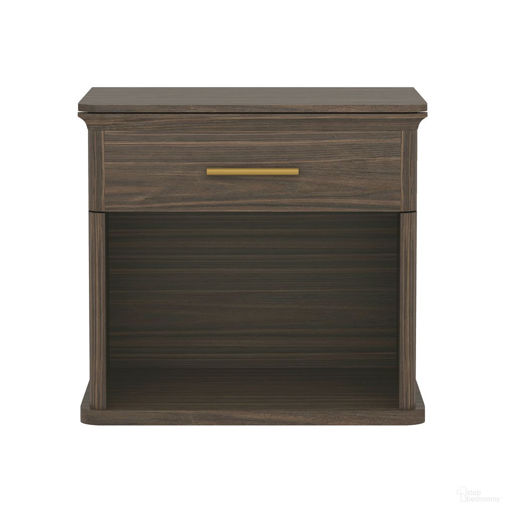 Clifford 1-Drawer Nightstand In Walnut