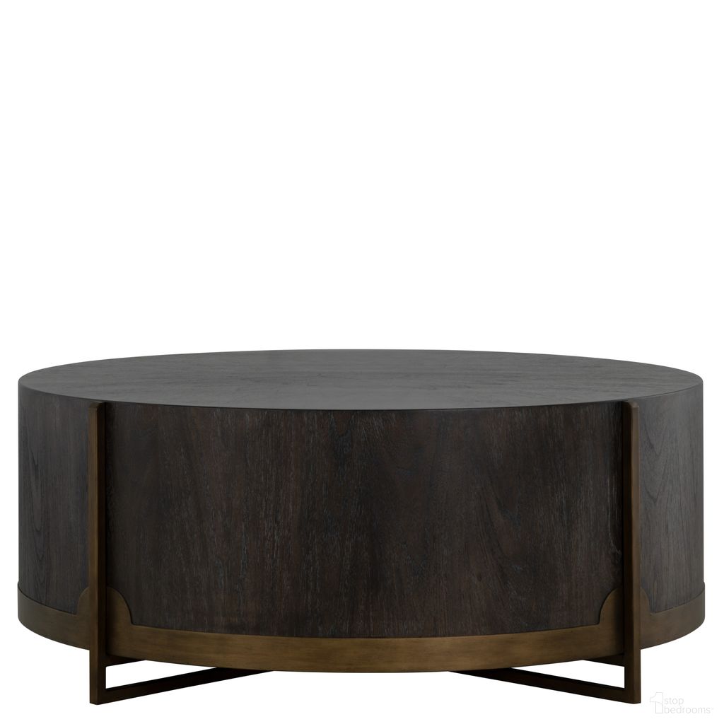 The appearance of Clifton Coffee Table In Brown and Yellow designed by Gabby in the transitional interior design. This brown and yellow piece of furniture  was selected by 1StopBedrooms from Clifton Collection to add a touch of cosiness and style into your home. Sku: SCH-175635. Material: Mindi Veneer.