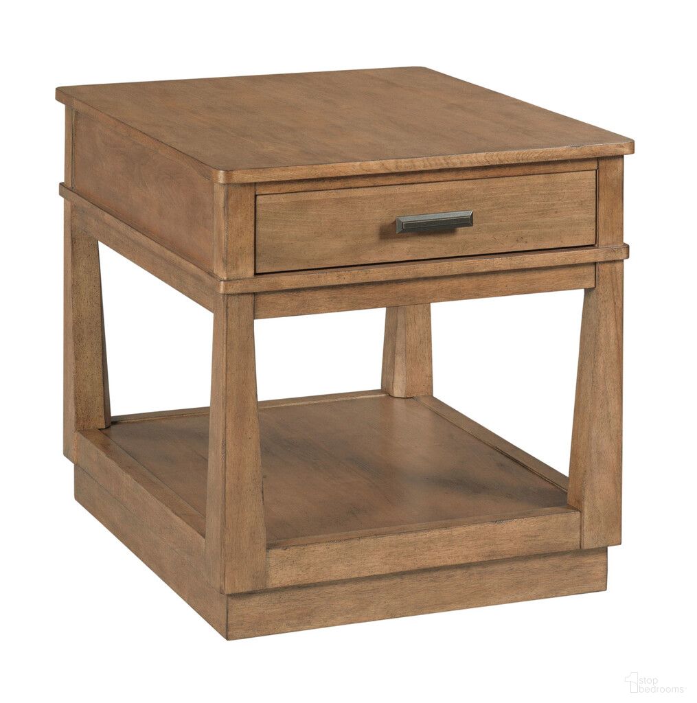 Clifton Rectangular End Table In Gingersnap